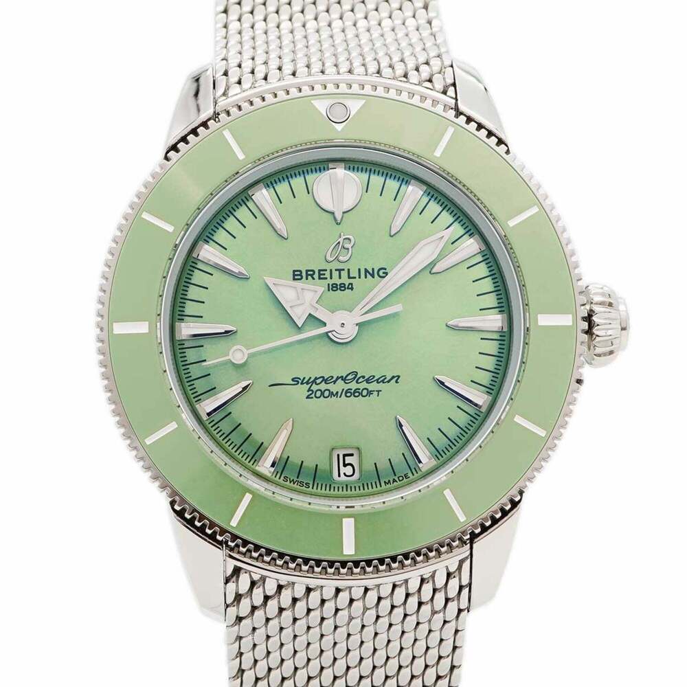 Breitling Superocean A10390 Green Dial Watch (Men's & Women's)